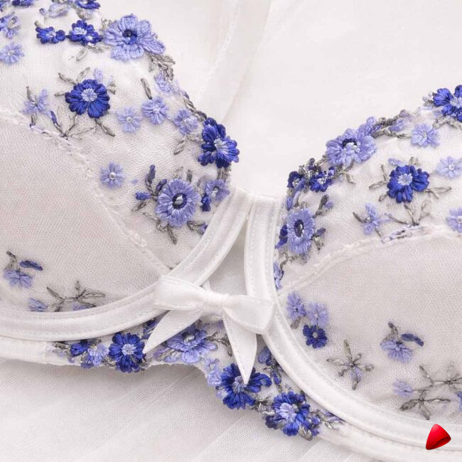 Ensemble Dentelle Travesti Eden Blanc - vue 3