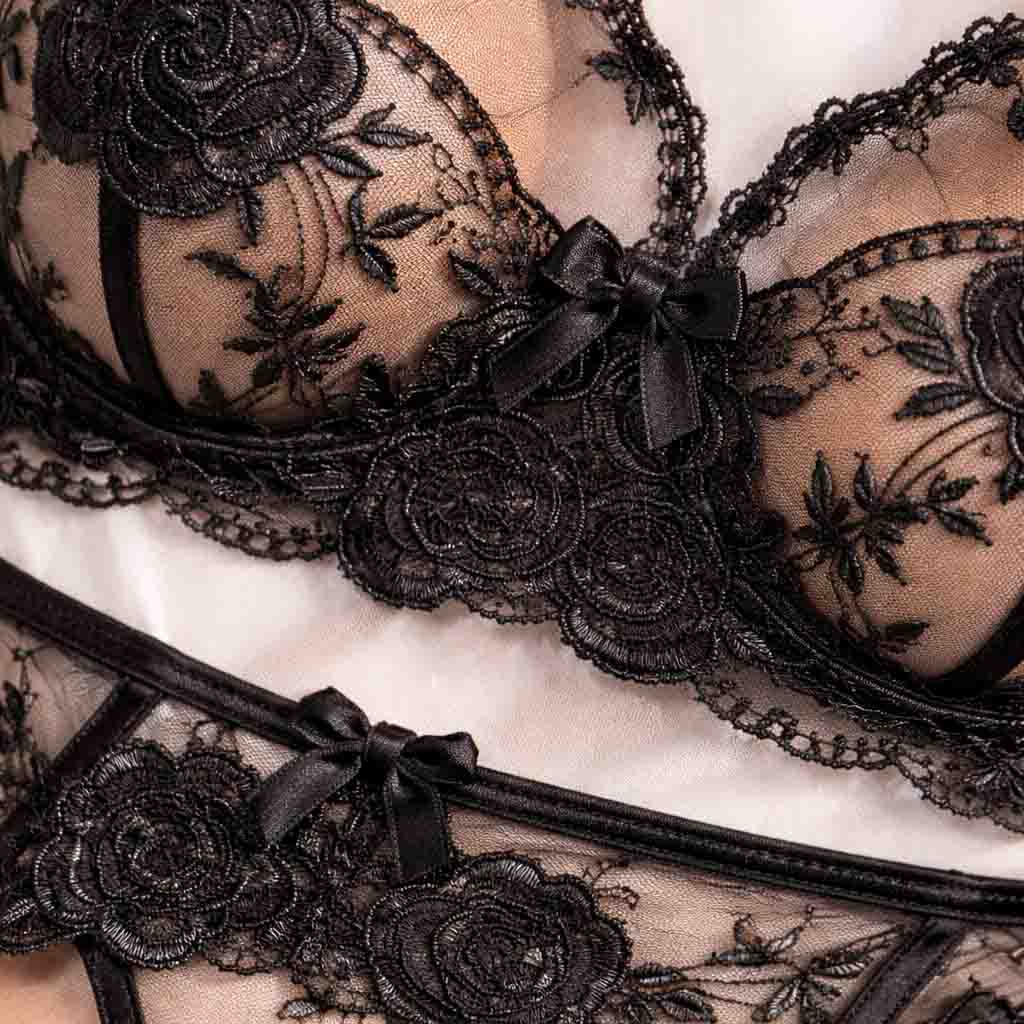 Ensemble Lingerie Noire – Éclat de Dentelle – Image 3