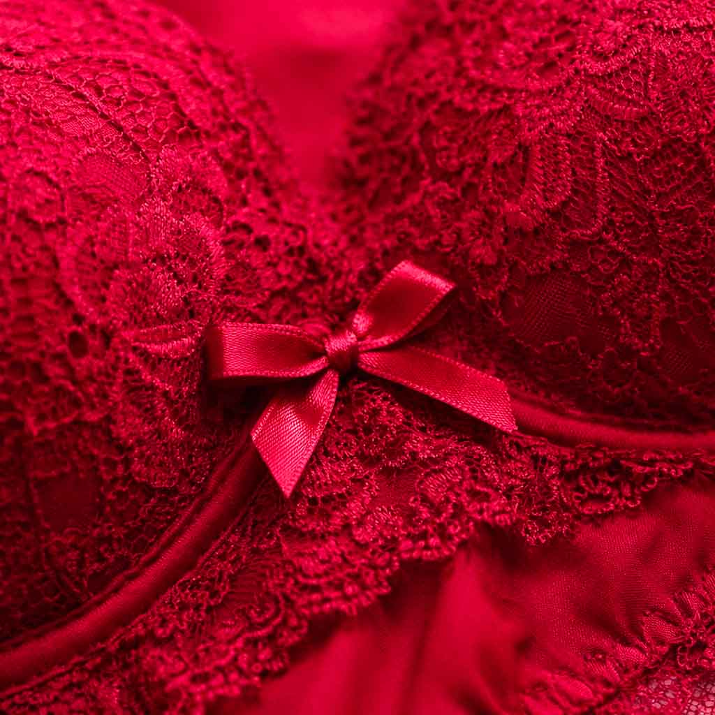Ensemble Lingerie Rouge – Éclat de Dentelle – Image 3