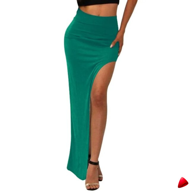 Jupe Maxi Travesti jupe maxi fendue, vue 3