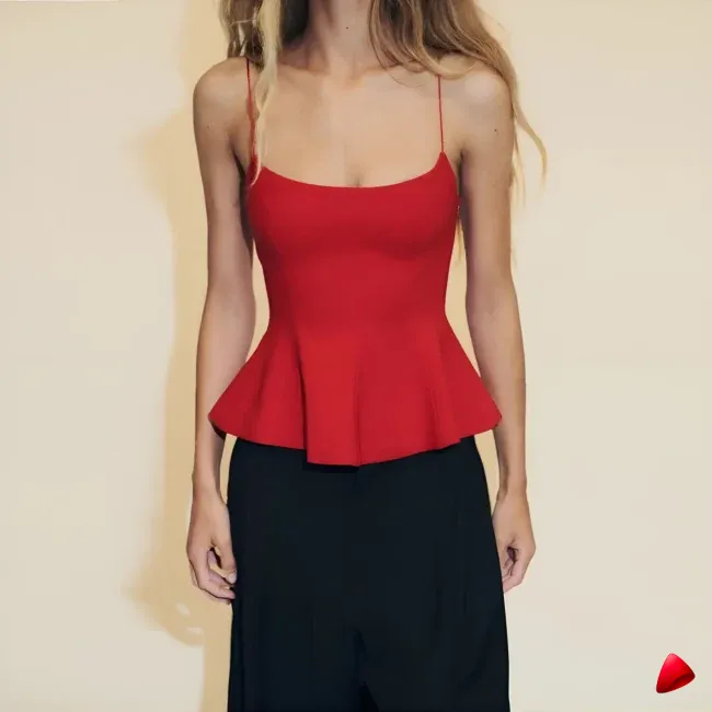 Top Fluide Travesti top fluide, vue 2
