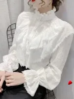 Blouse Dentelle Travesti blouse dentelle, vue 3