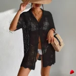 Chemise Plage Travesti chemise plage crochet, vue 5