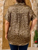 Chemise Léopard Travesti chemise léopard plus size, vue 2