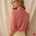 Chemise Rayée Travesti chemise rayée, vue 5