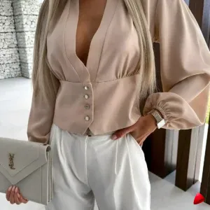 Chemise Ruffle Travesti chemise ruffle office, vue 2