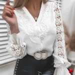 Crop Top Polka Dot Travesti crop top polka dot, vue 5