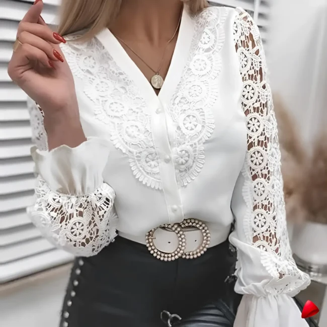 Crop Top Polka Dot Travesti crop top polka dot, vue 5