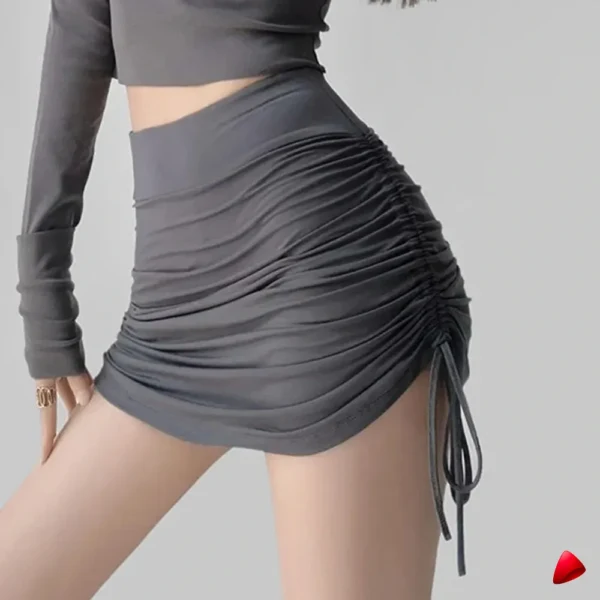 Jupe Cordon Slim Travesti jupe cordon slim, image principale, conçue pour morphologie homme féminisé