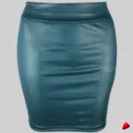 Jupe Crayon Cuir Travesti jupe crayon cuir, vue 5