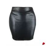 Jupe Pencil PU Travesti jupe pencil PU, vue 5