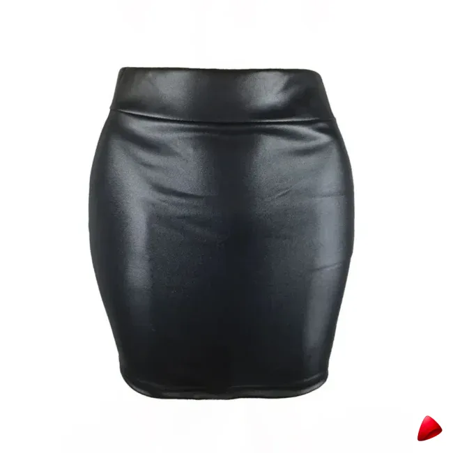 Jupe Pencil PU Travesti jupe pencil PU, vue 5