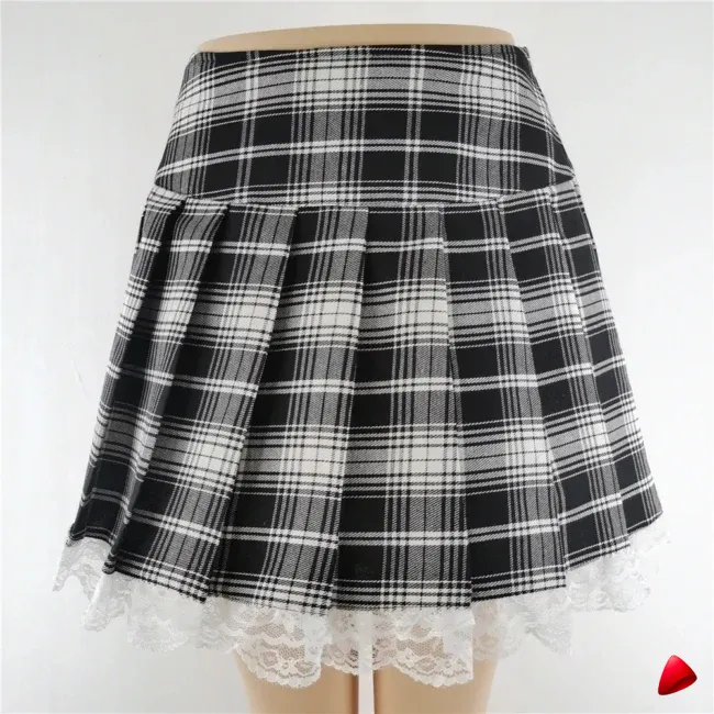 Jupe Carreaux Gothique Travesti jupe carreaux gothique, vue 5