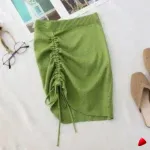 Mini Jupe Côtelée Travesti mini-jupe côtelée cordon, vue 5