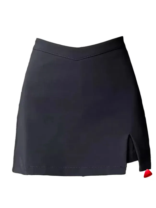 Mini Jupe Fendue Travesti mini-jupe fendue, vue 6