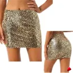 Mini Jupe Latex Travesti mini-jupe latex crayon, vue 4