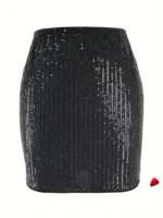 Mini Jupe Sequins Travesti mini-jupe sequins, vue 4