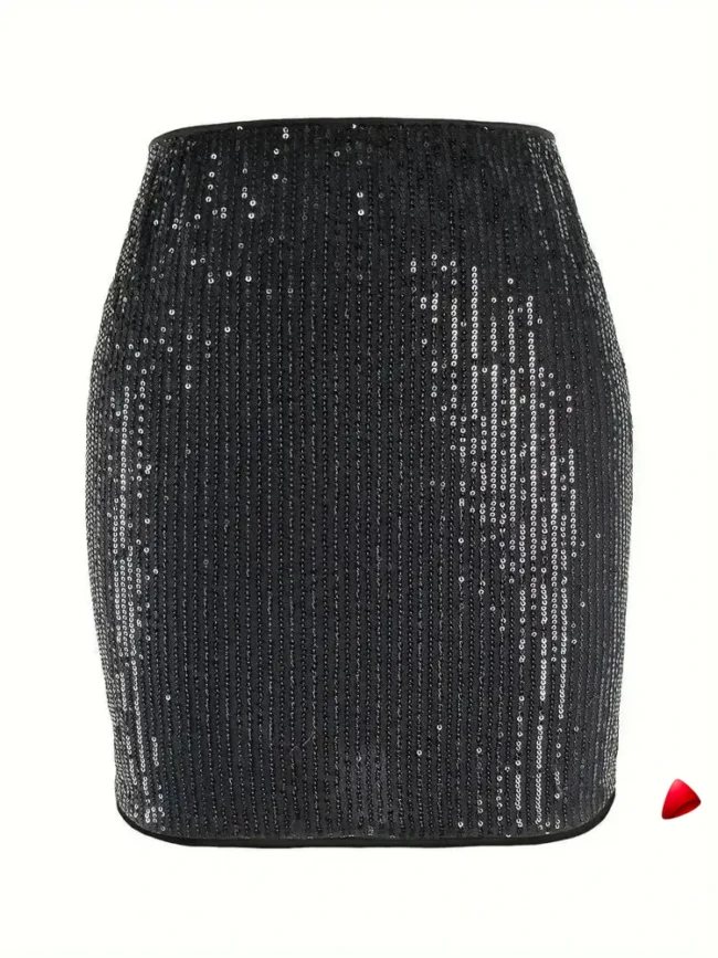 Mini Jupe Sequins Travesti mini-jupe sequins, vue 4