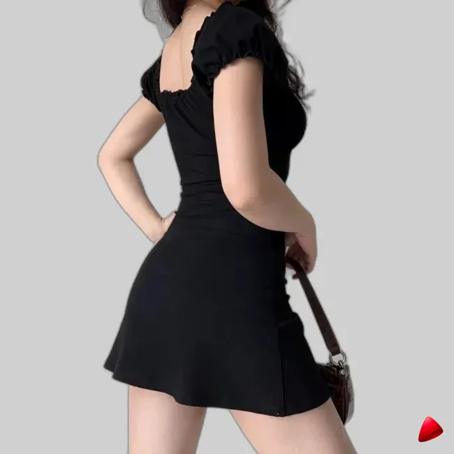 Robe Bardot Travesti robe bardot bodycon, vue 3