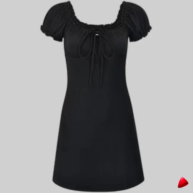 Robe Bardot Travesti robe bardot bodycon, vue 5