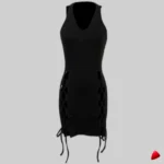 Robe Halter Travesti robe halter lacée, vue 5