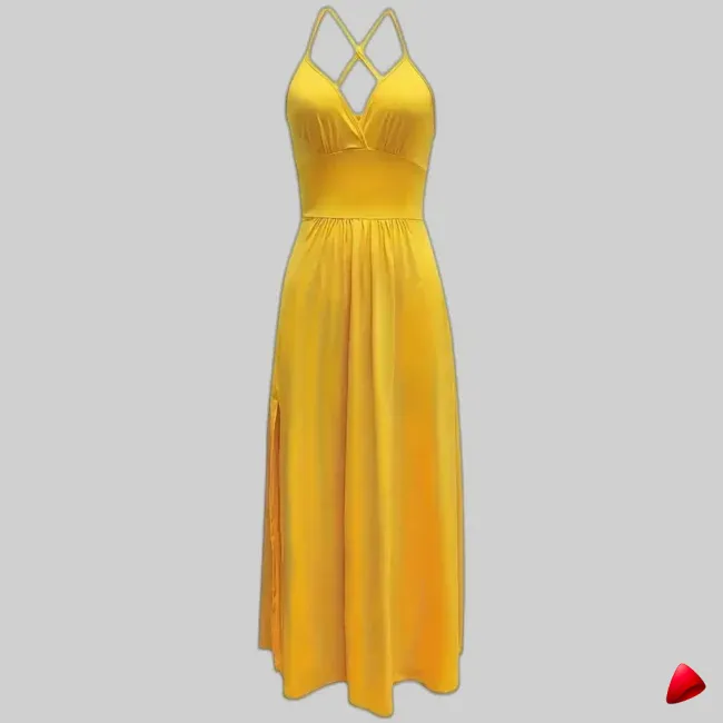 Robe Camisole Maxi Travesti robe maxi camisole, vue 2