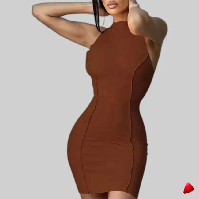 Robe Sheath Travesti robe sheath slim, vue 3