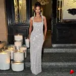 Robe Paillettes Longue Travesti robe longue paillettes, vue 2