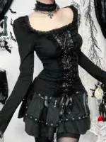 T-shirt Gothique Travesti t-shirt gothique, vue 2
