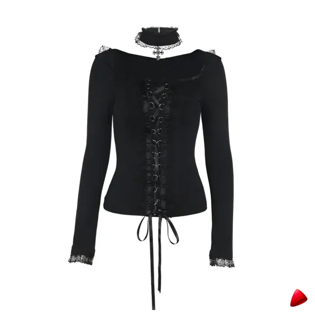 T-shirt Gothique Travesti t-shirt gothique, vue 3