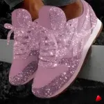 Basket Travesti Bling Strass Maille Plateforme Multi Coloris - galerie
