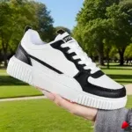 Basket Travesti Plateforme Lacets Casual Sport Multi Coloris - galerie