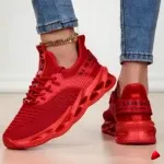 Basket Travesti Slip-On Maille Vague Sport Multi Coloris - galerie