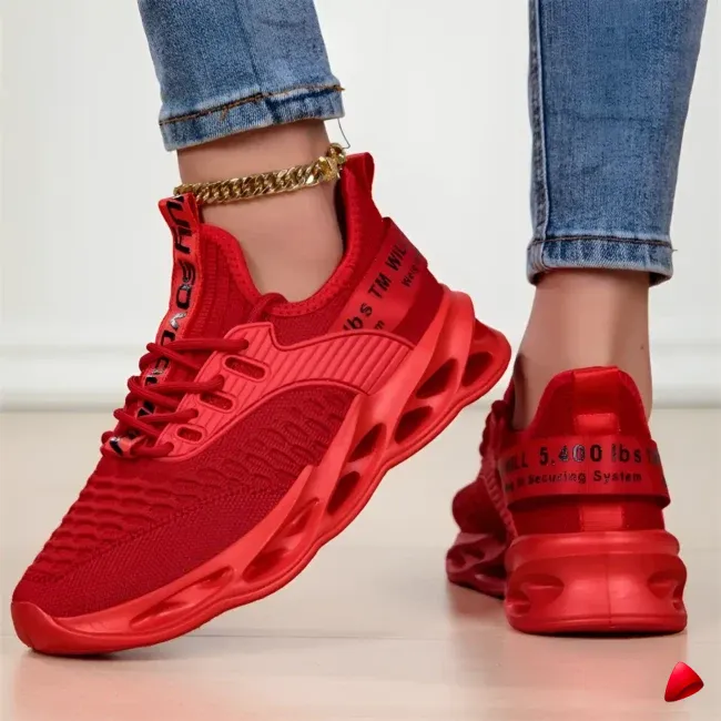 Basket Travesti Slip-On Maille Vague Sport Multi Coloris - galerie