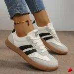 Basket Travesti Vintage Semelle Gum Bandes Laterales Retro - galerie