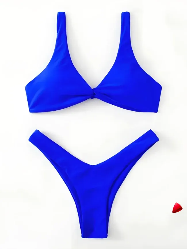 Bikini Travesti Triangle Cravate Push Up Brésilien Cordons — galerie