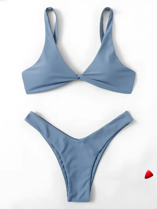 Bikini Travesti Triangle Cravate Push Up Brésilien Cordons — galerie