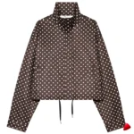 Bomber Pois Travesti Crop Oversized Demi-Saison — galerie