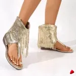 Bottine Travesti Strass Cristal Allover Talon Epais - galerie