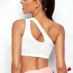 Brassière Sport Travesti Asymétrique One Shoulder Push-Up — galerie