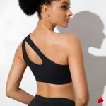 Brassière Sport Travesti Asymétrique One Shoulder Push-Up — galerie