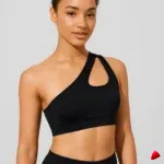 Brassière Sport Travesti Asymétrique One Shoulder Push-Up — image principale