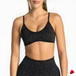 Brassière Sport Travesti Strappy Backless Push-Up Coussinets — galerie