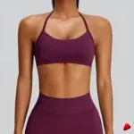 Brassière Sport Travesti Seamless Backless Yoga Running — galerie
