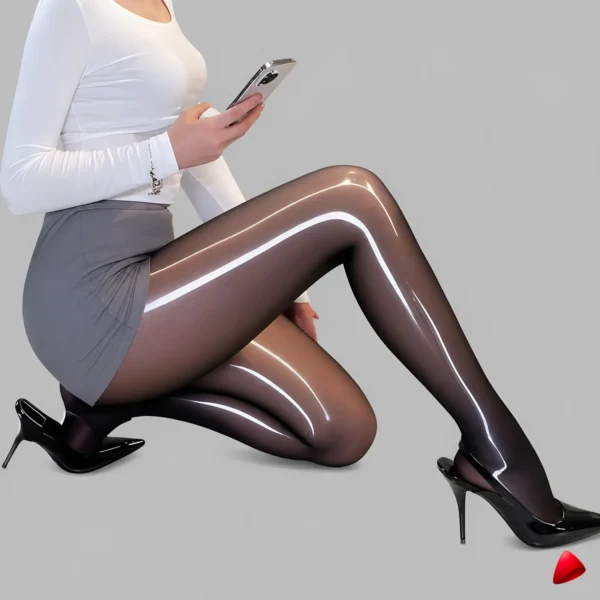 Collant Brillant Travesti Glossy Anti-accroc — image principale