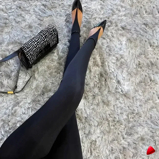 Collant Sans Pied Travesti Push-up Élégance — galerie