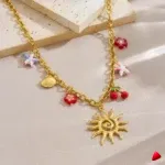 Collier Travesti Totem Soleil Charms Etoile Mer Boheme - galerie
