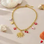 Collier Travesti Totem Soleil Charms Etoile Mer Boheme - galerie