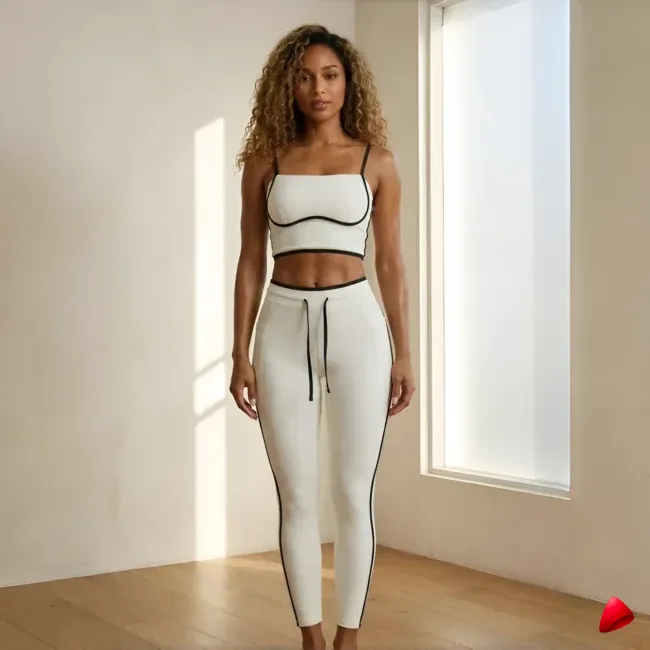 Combinaison Sport Travesti Court Dos Nu Yoga Salopette — galerie