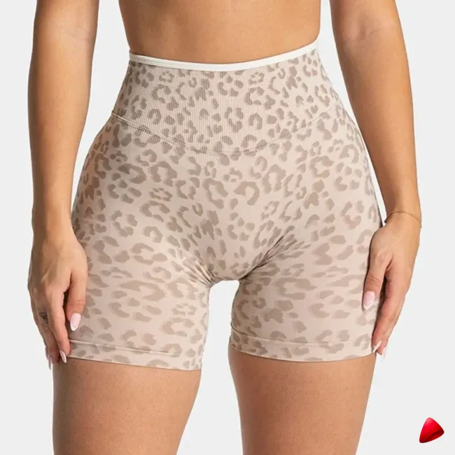 Ensemble Sport Travesti Leopard Brassière + Legging Taille Haute — galerie
